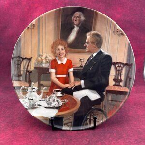 COLLECTOR'S PLATE " TOMORROW" BY WILLIAM CHAMBERS, PLATE #4638 F, VINTAGE, 1985